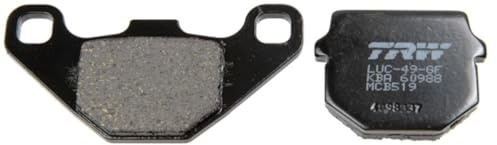 TRW MCB519 Organic Allround Kit de Plaquettes de Frein pour Aprilia Motorcycles TUAREG WIND 1986 - Essieu Arrièreet Autres Motos