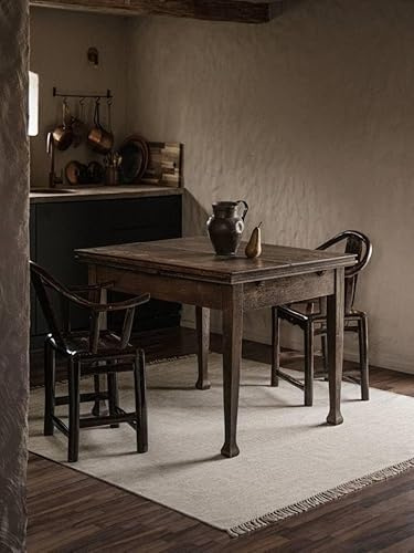 RugVista Melange Teppich, 140 x 200 cm, Beige | Rechteckig, Mittlerer Stapel, Nur chemische Reinigung, Oeko-Tex 100, Wohnzimmer, Esszimmer, Schlafzimmer