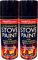 400ML Ultra High Temperature Heat Resistant Matt Black Metal, Wood, Plastic, Ceramic Aerosol Spray Paint Cans for BBQ Grill Stove Engine Exhaust (2)