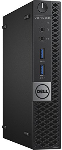 DELL OPTIPLEX 7040 6th Gen Micro Business Desktop Computer, Intel Core i5 6400T up to 2.8GHz, 16G DDR4, 256GB SSD, WiFi, HDMI, DP, Win 11 Pro (Renewed)