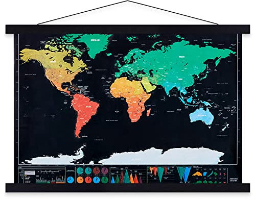 Benjia Cornice magnetica per poster, 120 x 80 cm, 120 x 90 cm, in legno chiaro, kit per appendere poster su tela, opere d'arte (120 cm, nero)