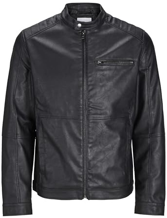JACK & JONES Veste en Cuir synthétique Veste en Cuir synthétique