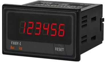 Compteur/minuteur FX6Y-I2 Indicateur à 6 Chiffres Uniquement 24 VCA~ 50/60 Hz, 24-48 VCC