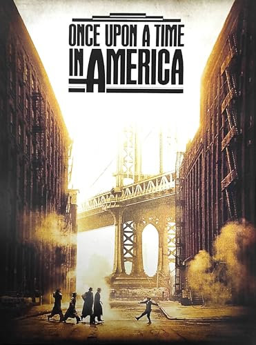KUSTOM ART Poster Decorativo da Parete Serie Locandine di Film Once Upon a Time In America Stampa Artistica su Carta Patinata 40x30 cm Senza Cornice
