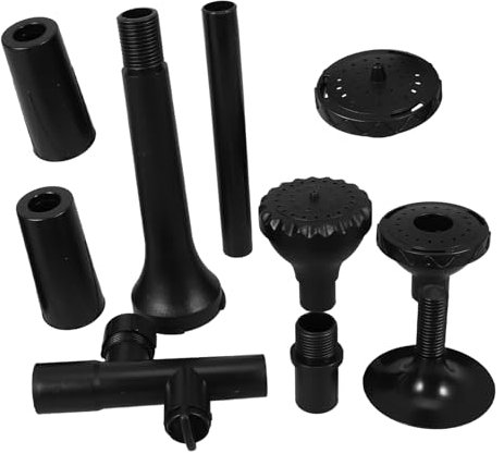 Toyvian Boquillas Para Fuente De Estanque y Acuario Adaptadores De Repuesto Para Bomba De Agua Sumergible Para Estanques De Jardín y Decoración De Agua