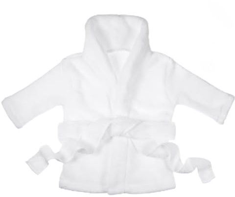 Angoily Peignoir de Bain pour Bébé en Polaire Corail Confortable et Agréable, Serviette Accessoire Photo Mignon pour Séance Photo Amusante -né