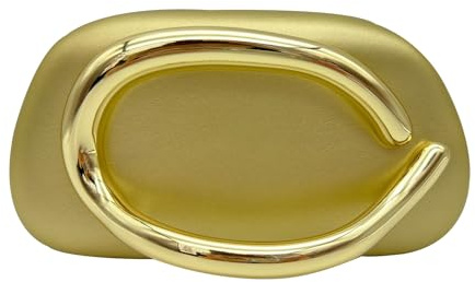 CORIOS Damen Abendtasche Acryl PU Leder Clutch Tasche Metallgriff Handtasche Hochzeit Brautbörse Kette Schultertasche Klein Tasche Elegante Umhängetasche für Abschlussball Bankett-Party