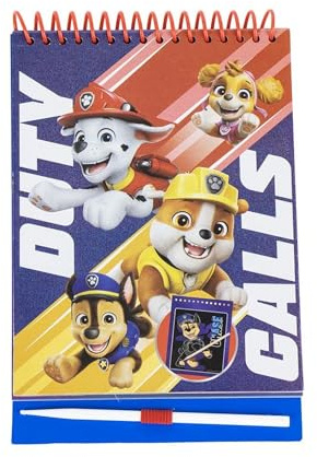Libro magico da grattare Paw Patrol con gratta e vinci - Quaderno per bambini per disegni creativi e attività di gratta e vinci Paw Patrol