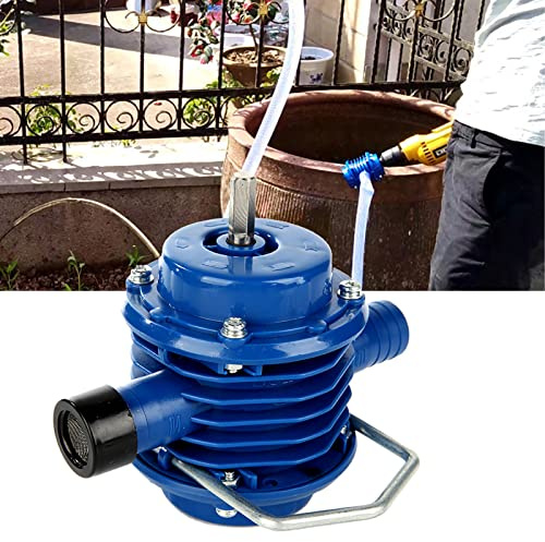 SustVita Self - Priming Hand Drill Pump, Hand Water Pump No Power Needed, Versatile Water Pump for Garden and Household Applications