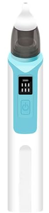 Asyduey Aspirador Nasal Silencioso, Eléctrico, para Bebés, con Succión Nasal, Ideal para Bebés y Niños Pequeños. Limpia la Congestión Nasal C
