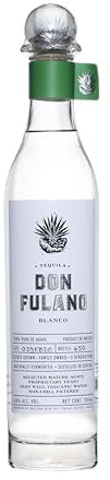 DON FULANO - Blanco - Tequila 100% Agave bleue - Notes fruitées et de noix - 40% Alcool - Origine : Mexique - 70 cl