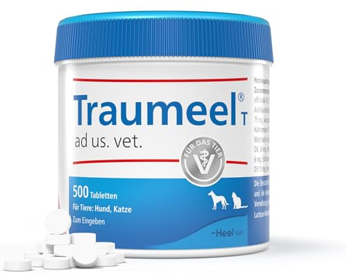 Traumeel T ad us. vet. 500 Tabletten, Natürliches Tierarzneimittel