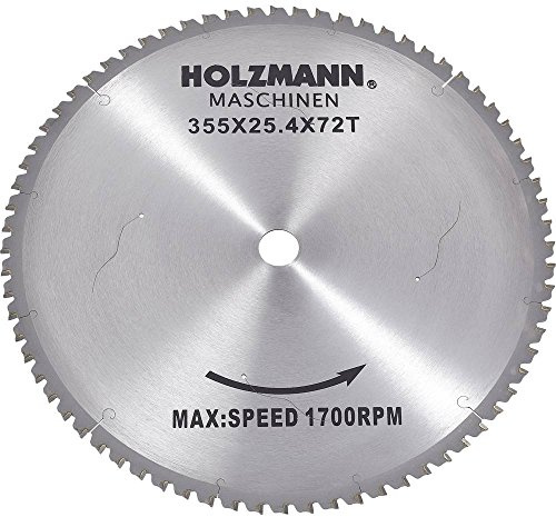 Holzmann Maschinen MKS355SB MKS355SB Hartmetall Kreissägeblatt 355 x 25.4 mm Zähneanzahl: 72 1 St.