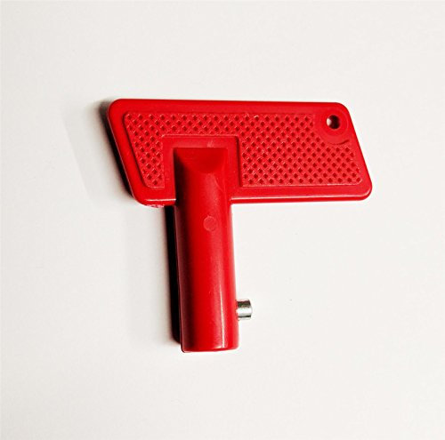 ArkiFACE Single 100Amp Red Kill Switch with Push Button Actuator, ON-OFF Operation, Surface Mount, 1200W, 12A, 1-way, 1 Count