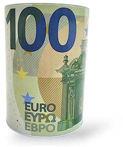 BUSDUGA 4195 Tirelire XXL 100 euros billets env. 21 x 15 cm