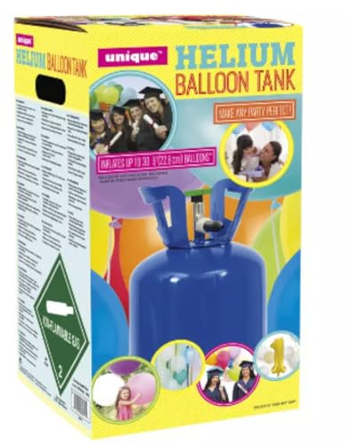 Helium Canister Small/Helium Gas Cylinder (Helium Tank Small, Qty - 1)