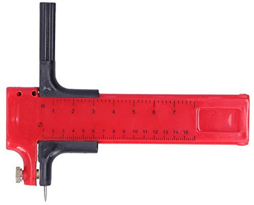 Rotarys Circular Compass Cutter Compass Circle Cutter Cutting Handicrafts 10mm to 150mm for Cutting Paper Film Rubber