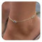 VIROMY Gold Anklet for Women 14K Gold Plated Evil Eye CZ Ankle Bracelets for Women Summer Beach Waterproof Adjustable Foot Chain Jewelry