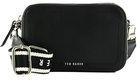 Ted Baker cross body bag Linzie Webbing Leather Crossbody Camera Bag Black