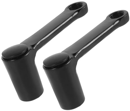 SUPVOX Juego de 2 Brazos de Manivela para Bicicletas Eléctricas Montaña, Accesorio de Pedal para Ciclistas Principiantes