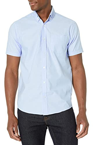 Lee Uniforms kortärmad Oxfordskjorta för män