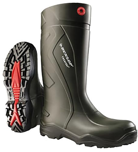 DUNLOP Säkerhetsstövlar Purofort+ grön 49