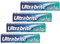 ULTRA BRITE - Dentifrice Ultra Brite Blancheur - Ultra Blancheur - Ultra Fraîcheur - Dents Blanches et Eclatantes - Lot de 4 x 75 ml