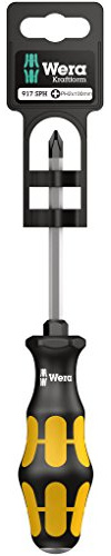 Wera 05100077001 917 SPH SB Tournevis pour vis cruciformes, PH 3 x 150 mm, Noir/jaune