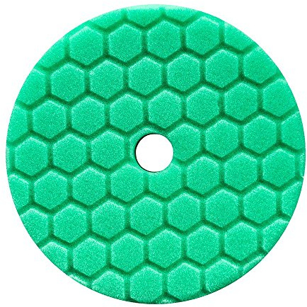 Chemical Guys Hexagonal Logic Quantum 140 mm 5.5 Verde Pesado Pulido Pad ~ Polaco