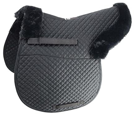 HySpeed Fab Satteldecke mit Fleece (Einheitsgröße) (Schwarz)