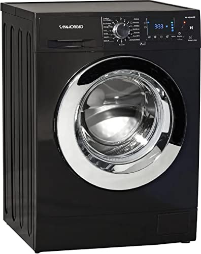 Lavatrice 8 kg Classe C 1400 giri colore Nero - F814DIB