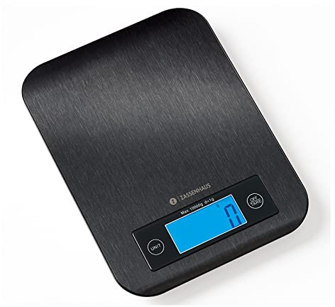 Balance de cuisine Digital Pure Balance domestique moderne anthracite Zassenhaus