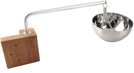 SEAFRONT Bol à Huile Essentielle Sauna Tasse à Huile Diffuseur de Parfum Bol en Acier Inoxydable Sauna Arôme Tasse Bol à Huile Essentielle pour Salle de Sauna