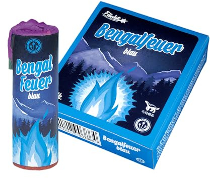 vama Funke Bengalo Bengalfeuer Bengalfackel Bengalino Vulkan Lanzenlicht Fontäne Feuerwerk ca. 20 Sekunden
