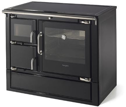 BRICOSOL Cocina CALEFACTORA HERGOM Modelo ECLECSYS 100 CC SE VITRO PRACTICABLE con Marco DE Acero