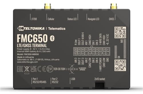 Teltonika FMC650 5.1 Channel AV Receiver with USB, Auxiliary, FM Tuner and 50W Output Power