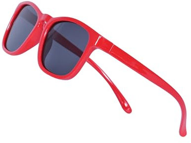 JoXiGo Occhiali da sole polarizzati per bambini ragazzi e ragazze (3-12 anni) + porta occhiali + sacchetto per occhiali da sole