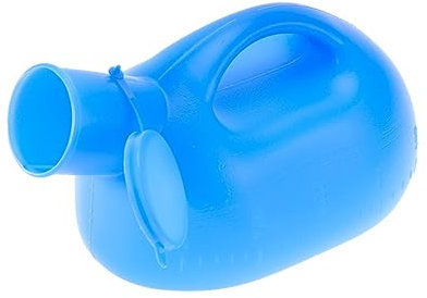 TOKIDNY Tragbare Urinflasche 2 Liter Aus Pe Für Männer Mit Deckel Urinal Mit Breitem Standfuß Und Ergonomischem Griff Geeignet Für Outdoor Camping Und Reisen