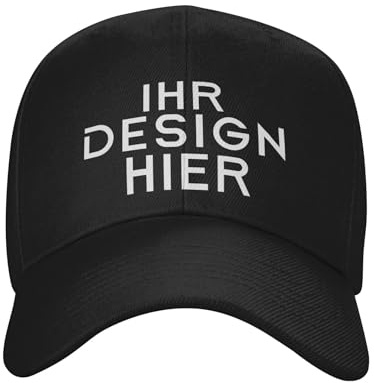 Tingwei personalisiert Cap personalisierte Basecap personalisierte Cap mit Foto/Logo/Text Cap selbst gestalten Mesh-Trucker-Kappe, verstellbare Dad Cap gestalten für Männer & Frauen