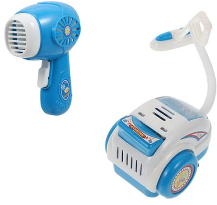 ifundom Gerätedekor – Mini-staubfänger-Spielzeug Für Kinder Simulierter Und Haartrockner Sicheres Lernspielzeug