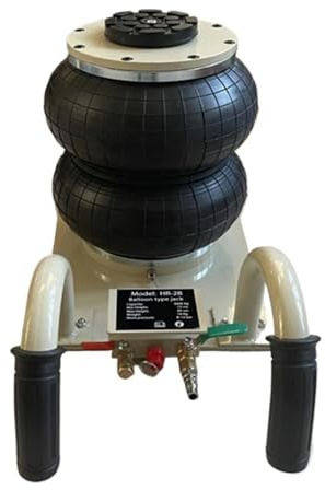 Cric Pneumatico Cric di Sollevamento HR-2B 2.0T Cric Pneumatico Cric Pneumatico a Doppio Sacco Cric Pneumatico Manuale for Sollevamento di carichi Pesanti 11,5 cm-30 cm