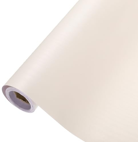 QUARKZMAN Papel De Contacto con Textura De Madera 15.7 X 197 Autoadhesivo Papel Tapiz De Madera Impermeable para Cubiertas De Cocina Baño Y Gabinetes De Hogar Beige