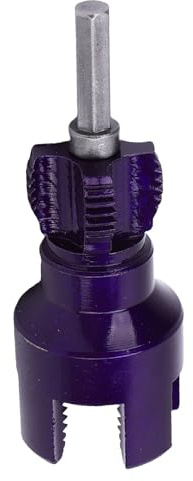 RASTKY Filettatrice per Tubi G3/4 Utensile da Taglio per Filettatura in PVC a Doppia Funzione per Trapano Elettrico, Elevata Durata, Filettature Pulite, per Progetti Idraulici