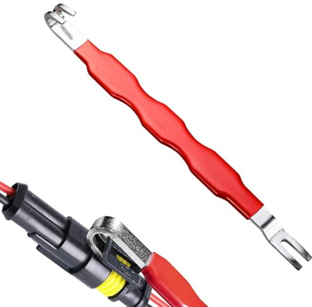 Automotive Electrical Terminal Connector Separator Tool,Electrical Disconnect Separator,Remover Dual Head Design,Terminal Connector Separator Removal Tool,Easy Disassembly for Vehicles