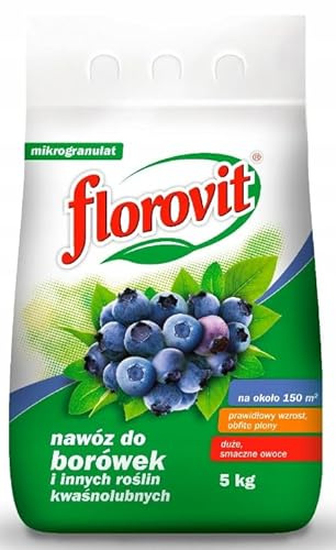 Concime per mirtilli e piante acidofile 5kg - fertilizzante NPK mirtillo pianta