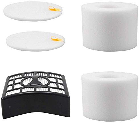 evecase Foam and Hepa Filter for shark NZ801UK(T) filters, Replacement for NV680 NV681 NV682 NV683 NV620 NV800 NV801 NZ801 UV810 AX910 AZ910 Series for Shark-Vacuum-Hoover-Lift Away Filters