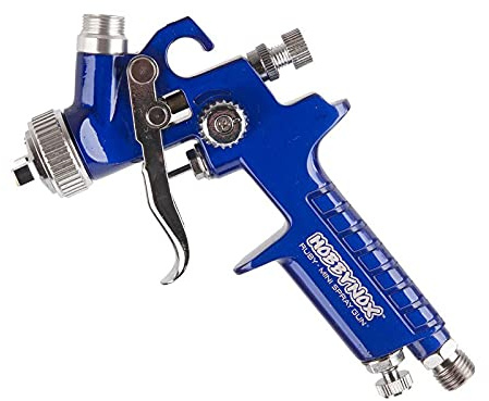 Hobbynox Airbrush RUBY Mini Spray Gun Top Feed0.8mm 125ml 3m Schlauch Sprühpistole