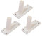 3pcs Self-adhesive Flag Pole Bracket Wall-mounted Holder for Outdoor Use and Windproof Flagpole Base for Garden and Seasonal Flags