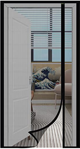 Sekey Zanzariera Magnetica Porta Anti-gatto, Zanzariere per Porte con Apertura Laterale in Fibra di Vetro, Zanzariere Magnetiche Porta del Balcone, Monta Facilmente, Non Serve Forare