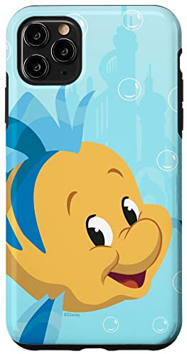 Disney La Petite Sirène Plie Bleu sarcelle Coque pour iPhone 11 Pro Max